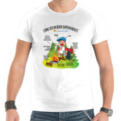 "AIRAM Locura de vida supervivencia" Camiseta m/corta