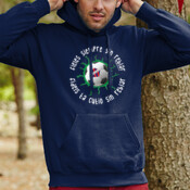 "SD HUESCA" Asudadera UNISEX adulto con capuza