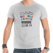 "MAYESTRO GOOGLE" Chambreta PERSONALIZABLE m/corta