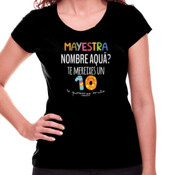 "MAYESTRA 10" Chambreta PERSONALIZABLE m/curta