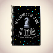 "AJEDREZ Castellano" Libreta A5 (tamién medidas A6 y A4)
