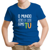 "O MUNDO AMENISTA CHEN COMO TÚ" Chambreta NIN@NS m/curta