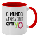 "COMO YO" Taza color interior
