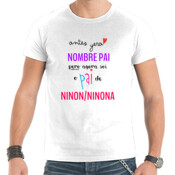 "ANTES PAI" Chambreta PERSONALIZADA Ombre m/corta