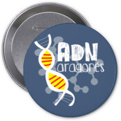 "ADN" Chapa con agulla
