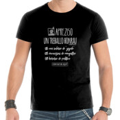 "APREZISO UN TREBALLO HONRAU"  Chambreta m/curta Ombre