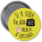 "CASCALA" Chapa con agulla
