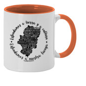 "ESFENDAMOS" Taza color interior