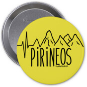 "PIRINEOS2" Chapa con agulla