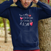 "PEITO" Asudadera UNISEX con capuza