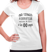 "CULPA" Chambreta PERSONALIZADA Muller m/corta