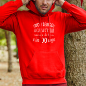 "CULPA" Asudadera PERSONALIZADA UNISEX con capuza