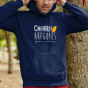 "CHARRA ARAGONES" Asudadera UNISEX con capuza