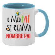 "CLAMA pai" Taza color