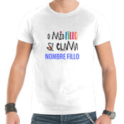 "CLAMA fillo" Chambreta Ombre m/curta