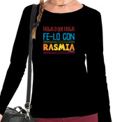 "FAIGAS O QUE FAIGAS FE-LO CON RASMIA" Chambreta Muller m/larga
