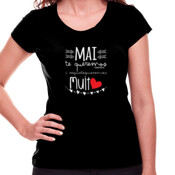 "TE QUEREMOS Mai" Chambreta Muller m/corta