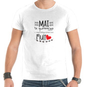 "TE QUEREMOS mai" Chambreta Ombre m/curta