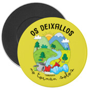 "DEIXALLOS" Imán nevera redondo 59mm