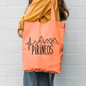 "PIRINEOS" Bolsa TOTE cotón