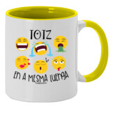 "MESMA LUENGA" Taza color interior