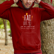 "PAI, UEI YES PA MINCHAR-TE" Asudadera UNISEX con capuza