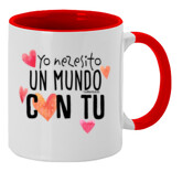 "UN MUNDO CON TU" Chambreta Ombre m/curta