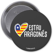 "ESTAU ARAGONÉS" Chapa con agulla