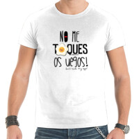 "NO ME TOQUES OS UEGOS" Chambreta Ombre m/curta