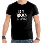 "NO ME TOQUES OS UEGOS" Chambreta Ombre m/curta