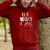 "NO ME TOQUES OS UEGOS" Asudadera UNISEX con capuza