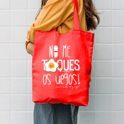 "NO ME TOQUES OS UEGOS" Bolsa TOTE cotó