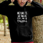 "ESTAR MILLOR PERSONAS" Asudadera UNISEX con capuza