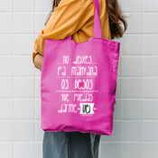 "BESOS" bolsa TOTE cotó