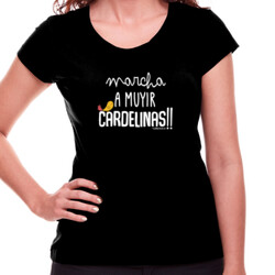 "MARCHA A MUYIR CARDELINAS" Chambreta MULLER m/corta