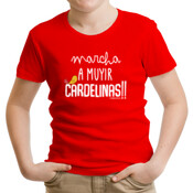 "MARCHA A MUYIR CARDELINAS" Camiseta m/curta ninons
