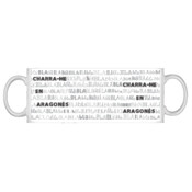 Taza Panoramica "bla bla bla"