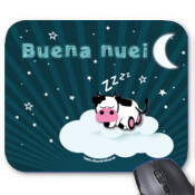 "BUENA NUEI" Alfombreta pa "raton"