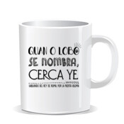"LOBO" Taza