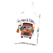 "NOS VAMOS DE RONDA" bolsa algodón