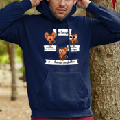 "TIENGO" Asudadera UNISEX con capuza