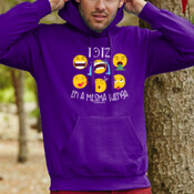 "MESMA LUENGA" Asudadera UNISEX con capuza