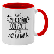 "M'ESBARIZA" taza color