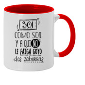 "ZABORRAS" Taza color