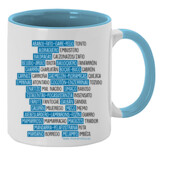 "INSULTOS" Taza color