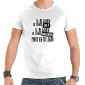 "PONTE EN SU LUGAR" Chambreta Hombre m/corta
