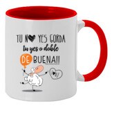 "BUENO fem." Taza color interior