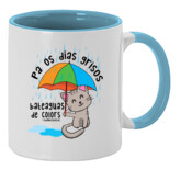 "BATEAGUAS" Taza color interior