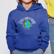 "CAMBIAR MUNDO" Asudadera NIN@NS con capuza
