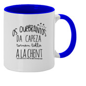 "QUEBRANTOS" Taza color interior